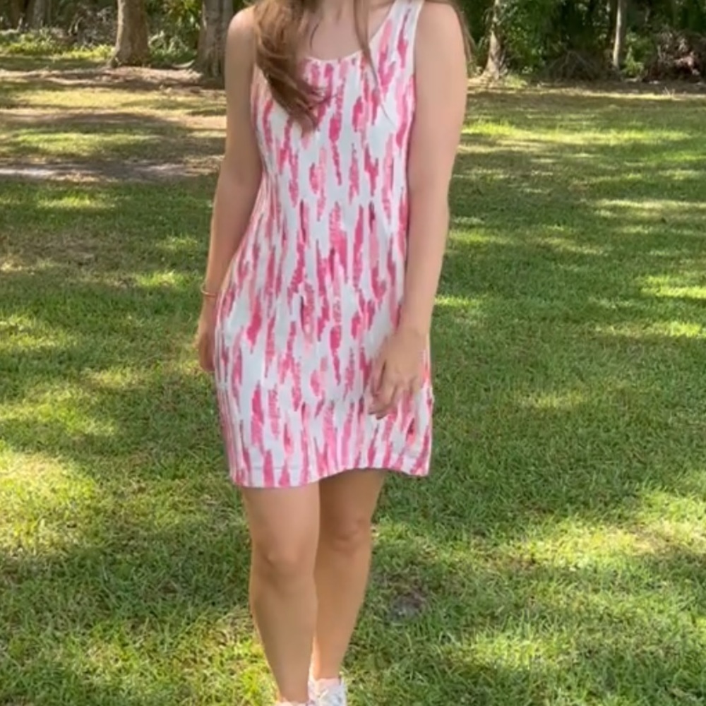 Sigrid Olsen Signature Pink Sequin Dress